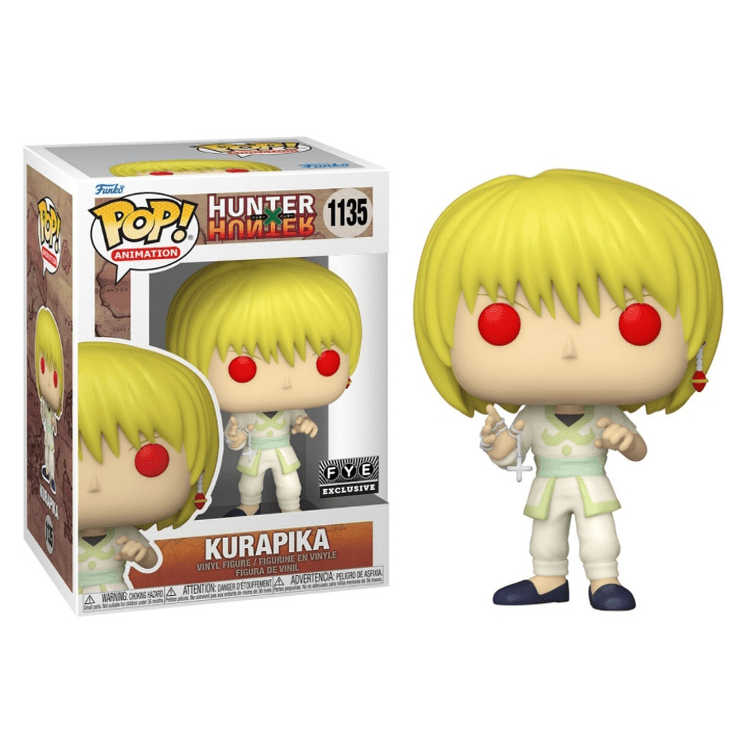 Funko Pop! Hunter x Hunter: Kurapika Scarlet Eyes with Chain Vinyl Figure