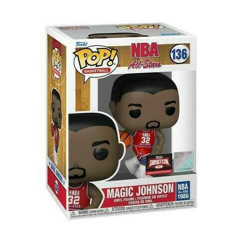 Funko Target NBA All Stars: Magic Johnson (2022 Target Funko Con) Vinyl Figure