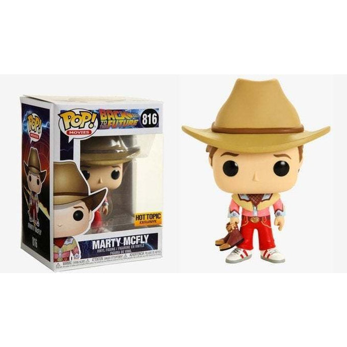 Funko Pop! Back to the Future: Marty McFly as Cowboy (Hot Topic) Vinyl Figure