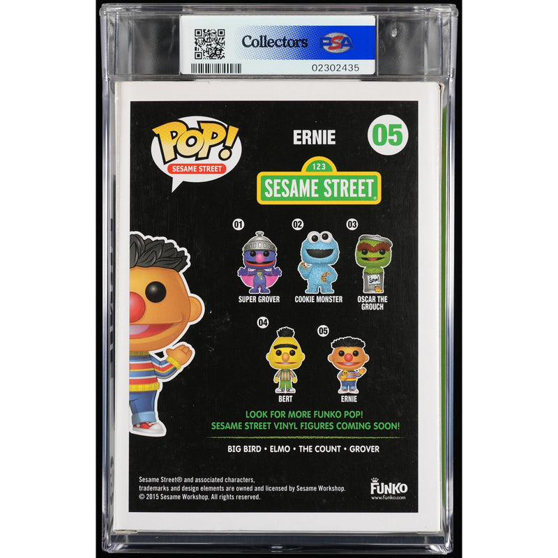 Funko Pop! Sesame Street: Ernie PSA Graded Vinyl Figure