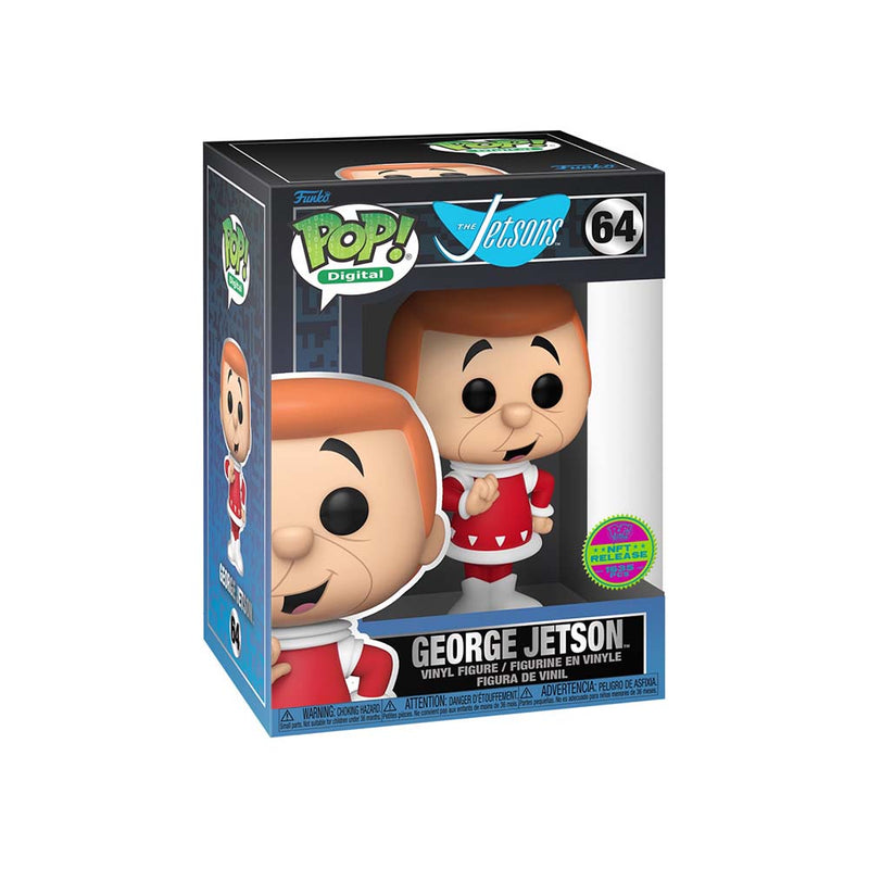 Funko Pop Digital The Jetsons George Jetson NFT Release 64