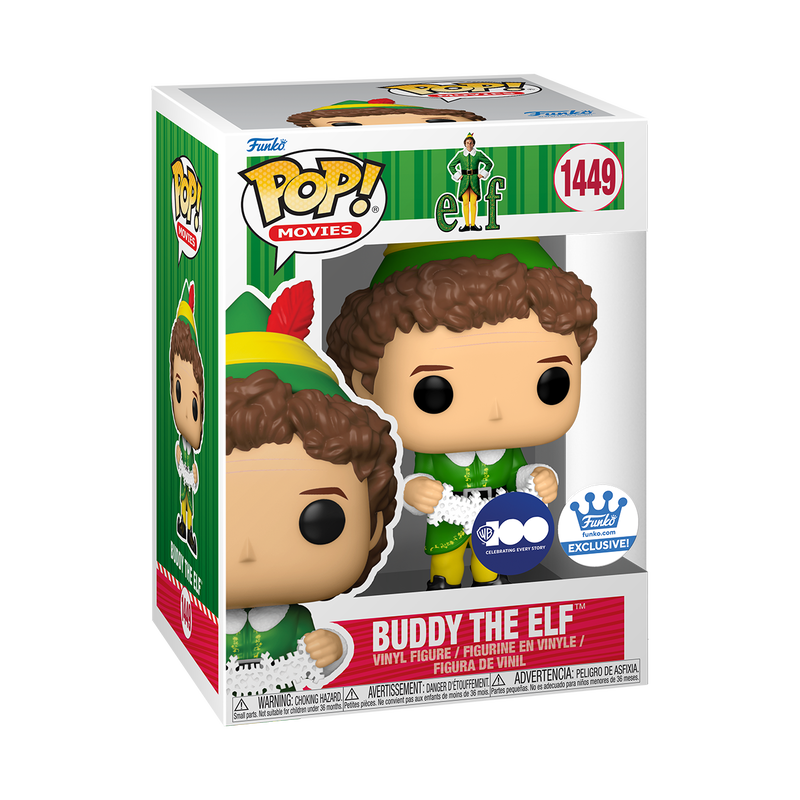 Funko Pop! WB100 Elf: Buddy the Elf with Paper Snowflakes