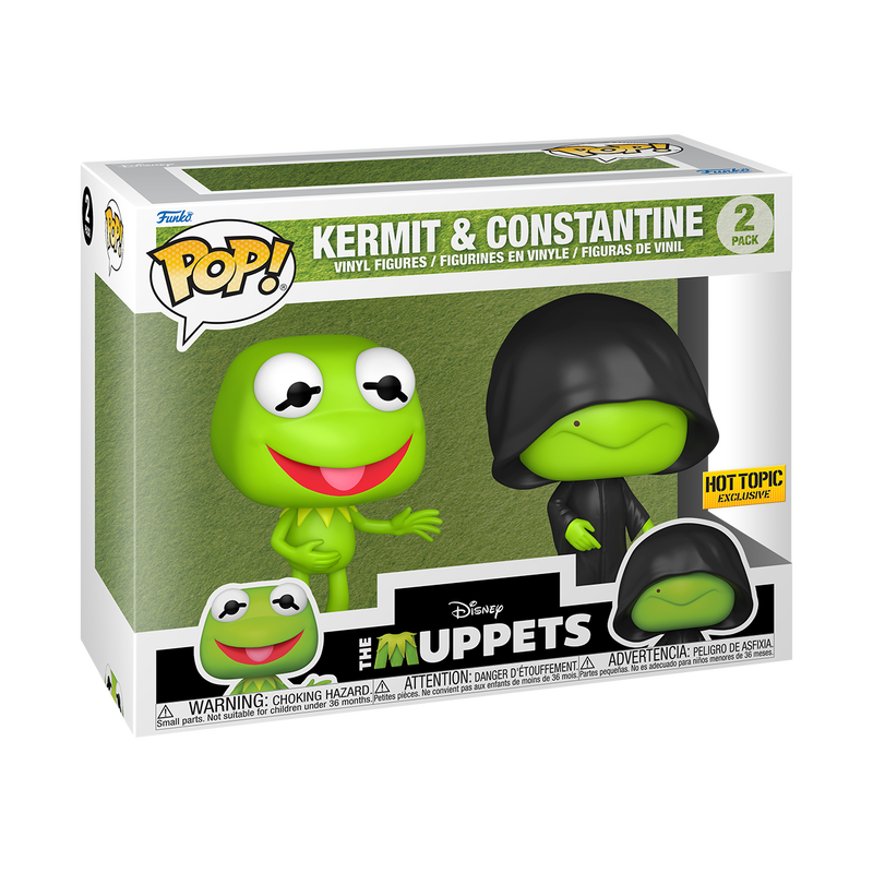 Funko Pop! The Muppets: Kermit & Constantine Hot Topic Exclusive Vinyl Figure 2-Pack