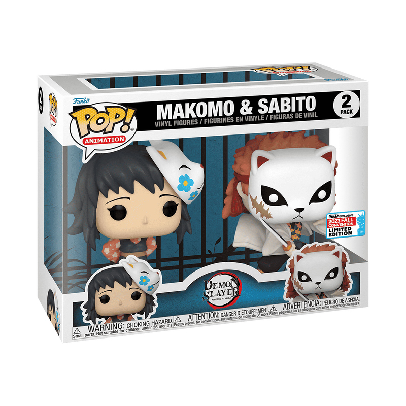 Funko Pop! Demon Slayer: Makomo & Sabito (2023 Fall Convention) Vinyl Figure 2-Pack