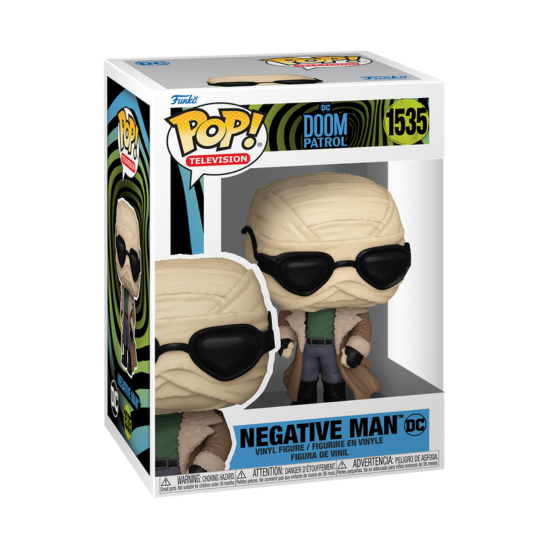 Funko Pop! DC Doom Patrol: Negative Man Vinyl Figure