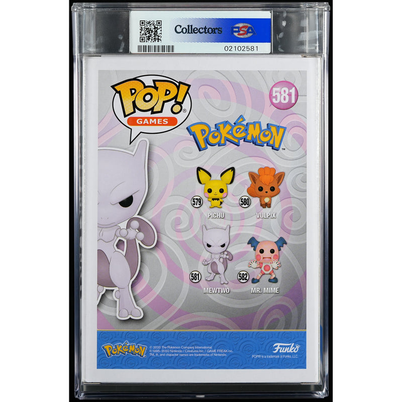 Funko Pop! Pokemon: Mewtwo PSA Graded Vinyl Figure