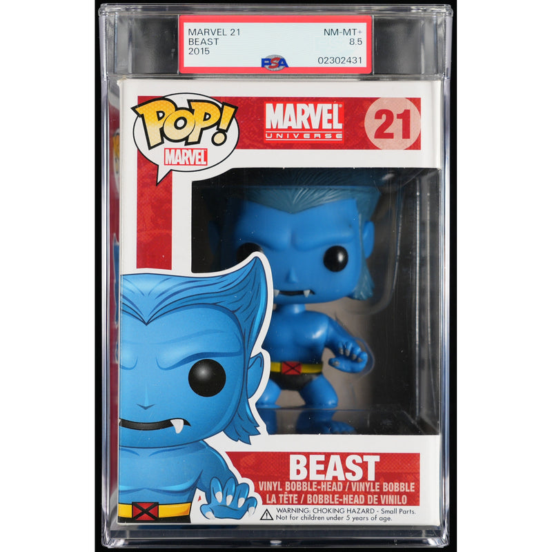 Funko Pop! Marvel Universe: Beast PSA Graded Vinyl Figure