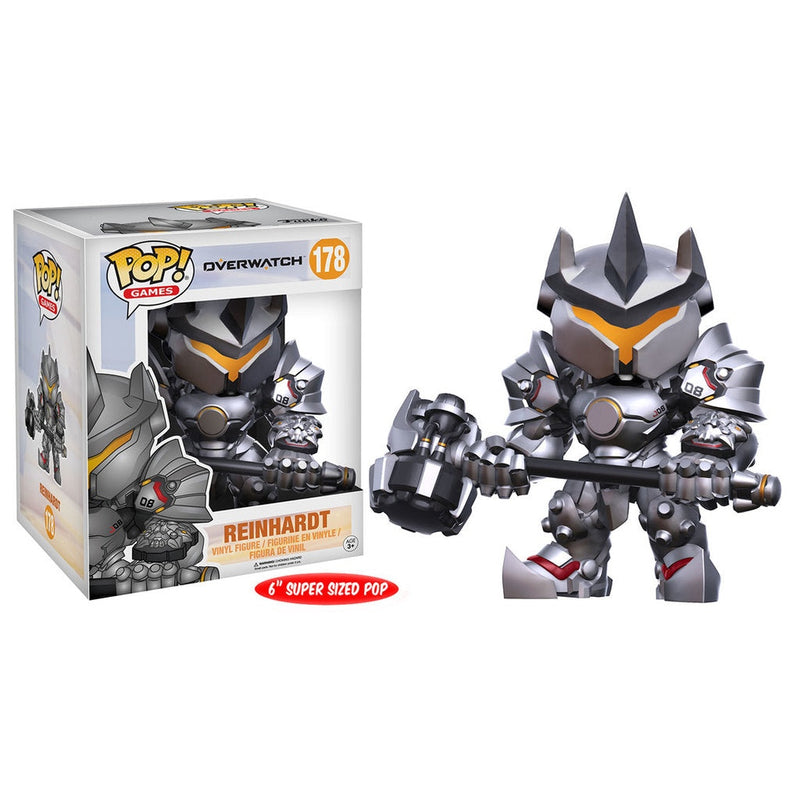 Funko Pop! Deluxe Overwatch: Reinhardt Vinyl Figure