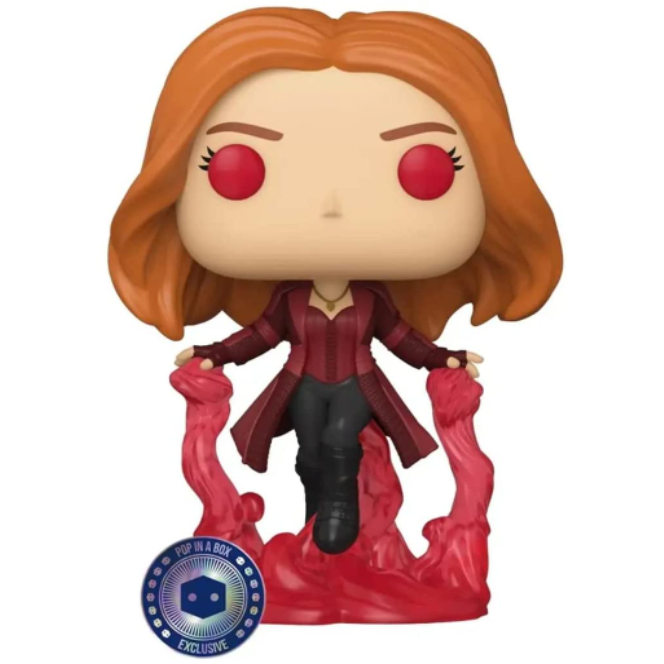 Funko Pop! Marvel Avengers End Gam: Wanda Maximoff (Pop in a Box) VInyl Figure