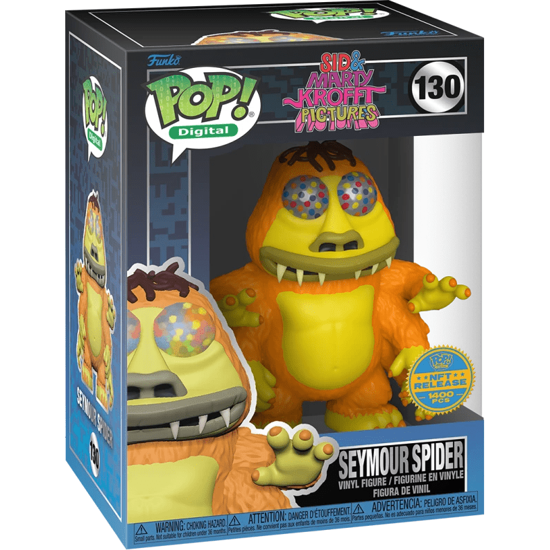 Funko Pop! Digital Sid & Marty: Seymour Spider Legendary Vinyl Figure