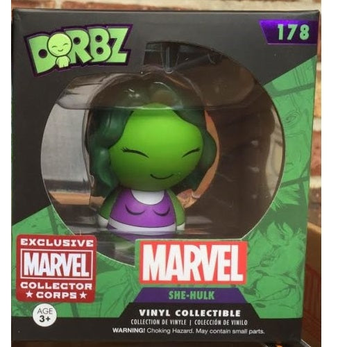 Funko Dorbz Marvel: She-Hulk (Marvel Collector Corps) Vinyl Figure