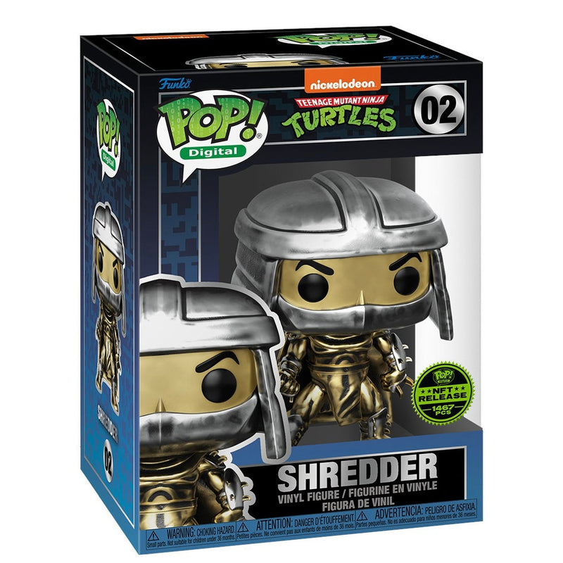 Funko Pop! Digital Teenage Mutant Ninja Turtles: Shredder