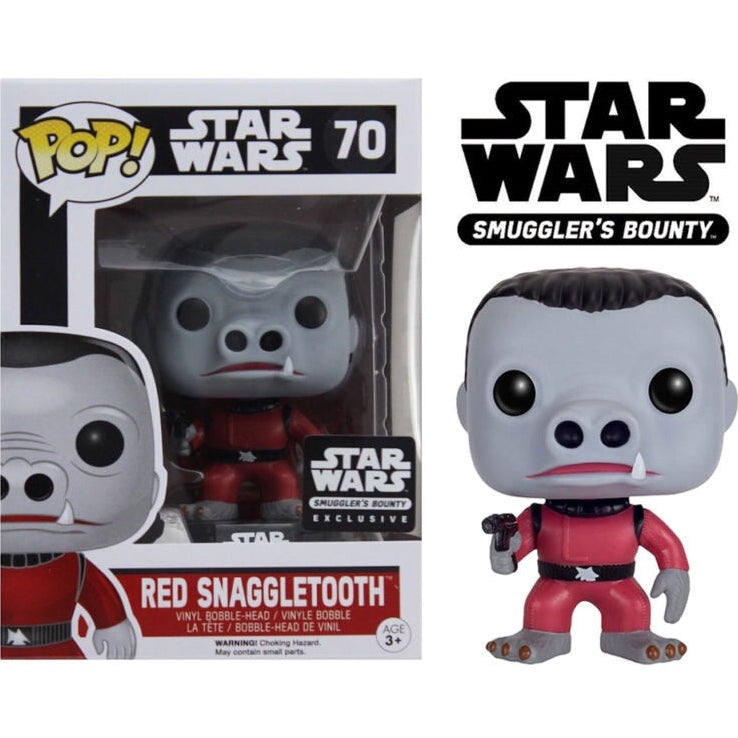 Funko Pop! Star Wars: Snaggletooth [Red] (Smuggler's Bounty) Vinyl Figure