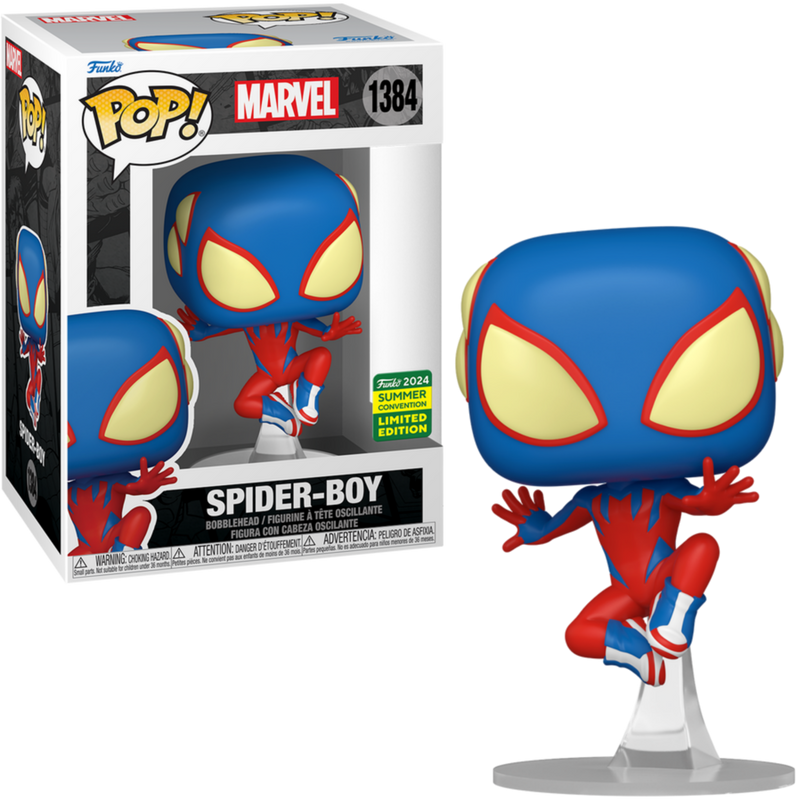 Funko Pop! Marvel: Spider-Boy (2024 Summer Convention) Vinyl Figure