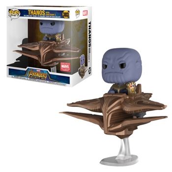 Funko Pop! Rides Marvel Avengers: Thanos With Sanctuary 2 (Marvel Collector Corps) Vinyl Figure