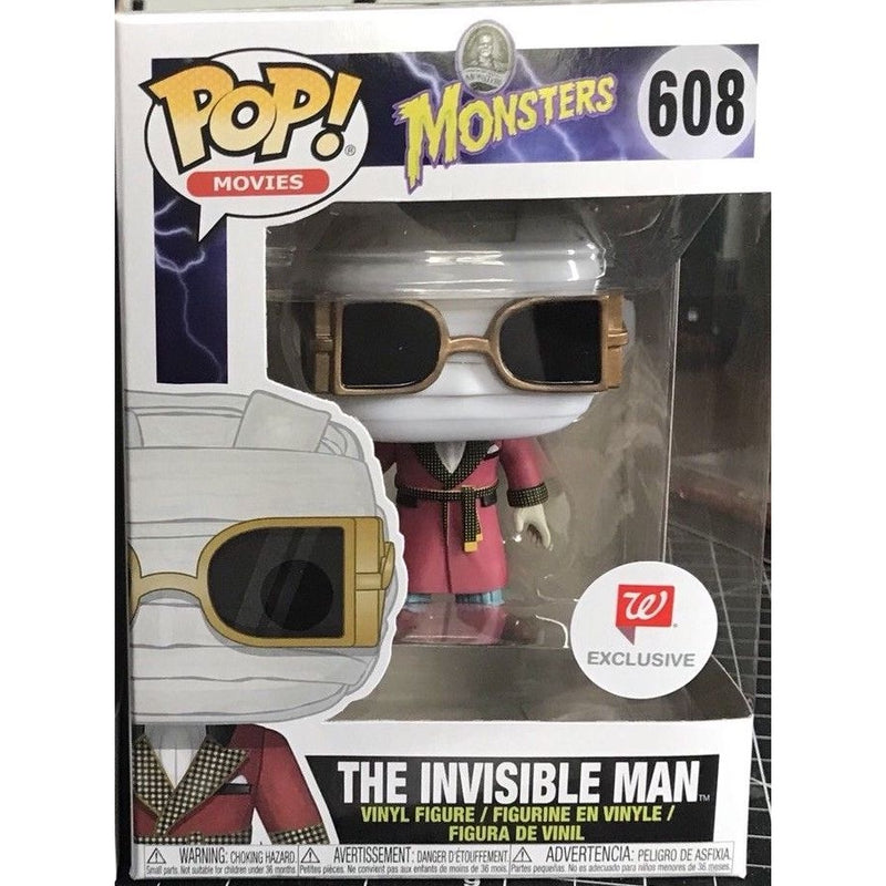 Funko Pop! Universal Monsters: The Invisible Man Colored (Walgreens) Vinyl Figure