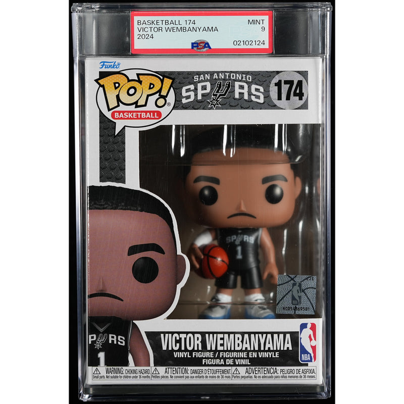 Funko Pop! San Antonio Spurs: Victor Wembanyama PSA Graded Vinyl Figure