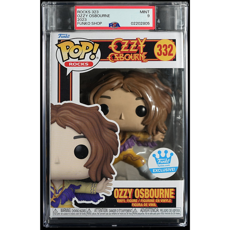 Funko Pop! Ozzy Osbourne: Ozzy Osbourne PSA Graded Vinyl Figure