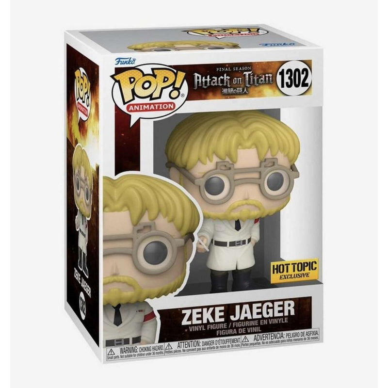 Funko Pop! Attack on Titan: Zeke Jaeger (Hot Topic) Vinyl Figure