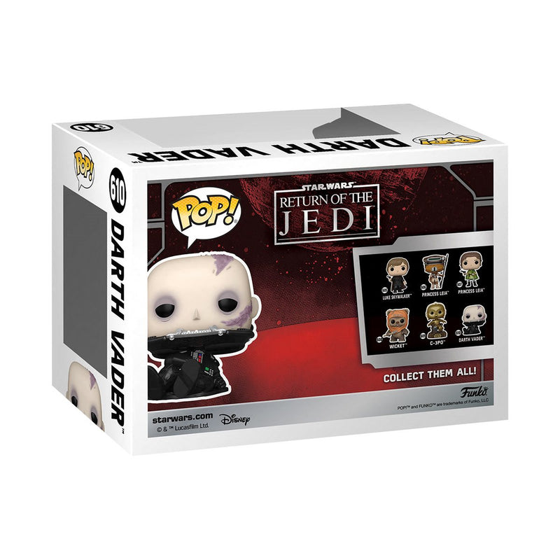 Funko Pop! Star Wars Return of the Jedi 40th: Darth Vader (Unmasked) Vinyl Figure