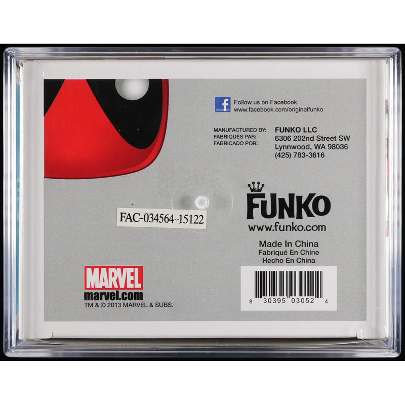 Funko Pop! Marvel Universe: Deadpool PSA Graded Vinyl Figure