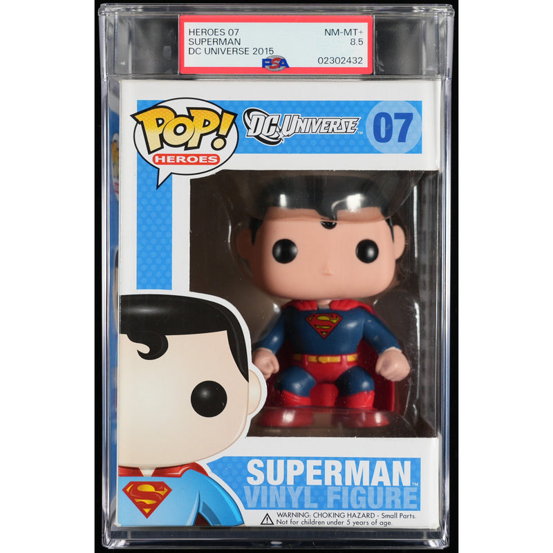 Funko Pop! DC Universe: Superman PSA Graded Vinyl Figure