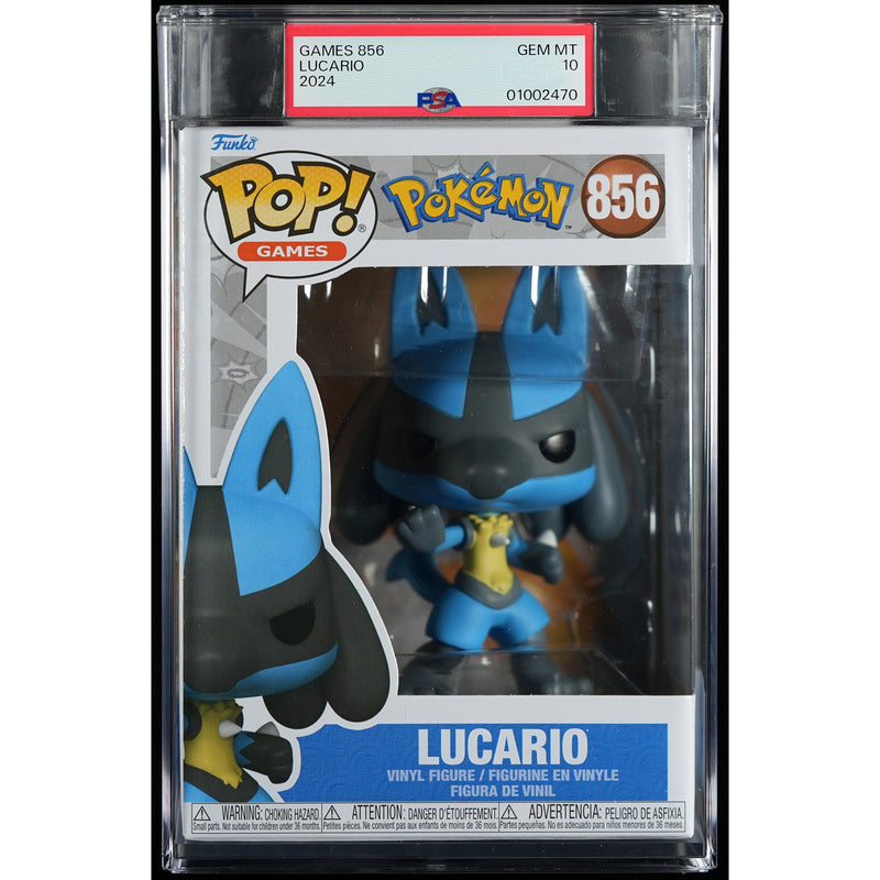 Funko Pop! Pokemon: Lucario PSA Graded Vinyl Figure