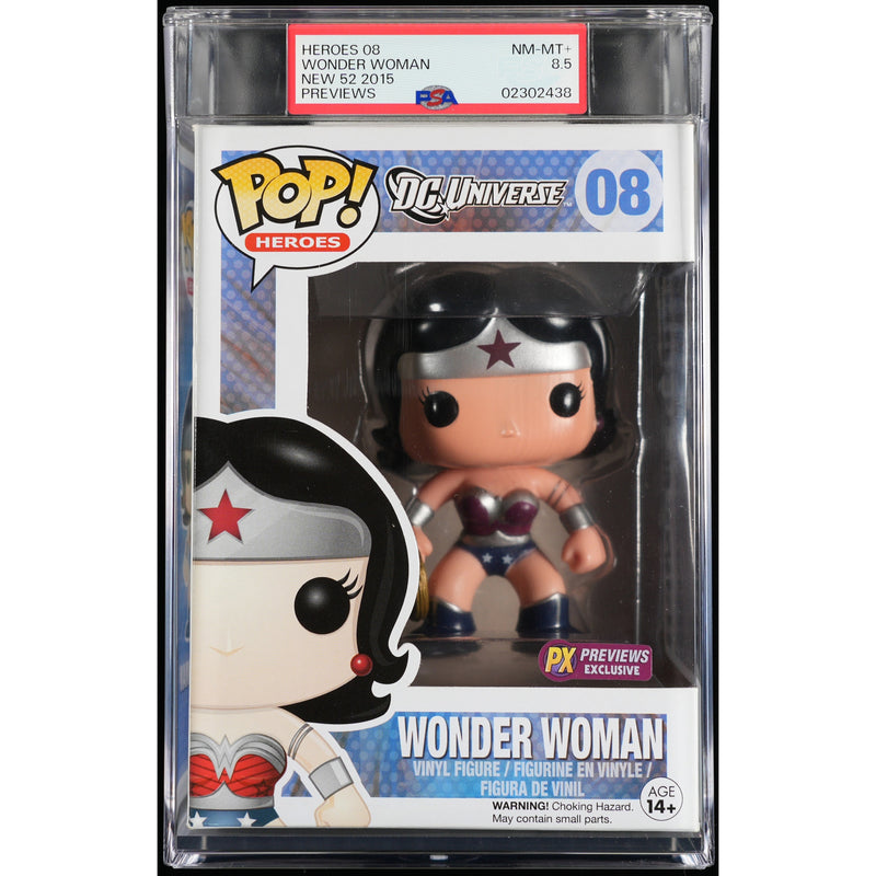 Funko Pop! DC Universe: Wonder Woman PSA Graded Vinyl Figure