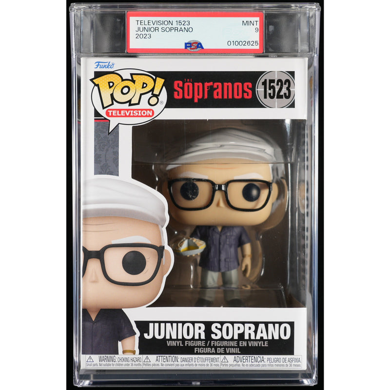 Funko Pop! The Sopranos: Junior Soprano PSA Graded Vinyl Figure