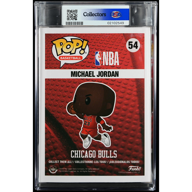 NBA Chicago Bulls: Michael Jordan (PSA Graded)