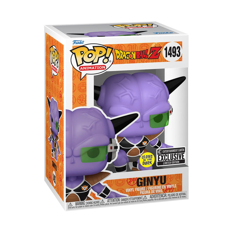 Funko Pop! Dragon Ball Z: Ginyu Glow in the Dark EE Exclusive Vinyl Figure