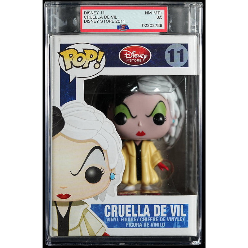 Funko Pop! Disney: Cruella de Vil PSA Graded Vinyl Figure