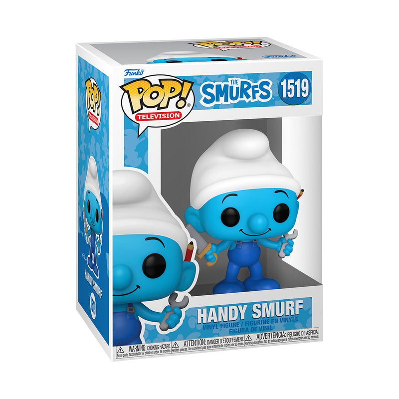 Funko Pop! The Smurfs: Handy Smurf Vinyl Figure