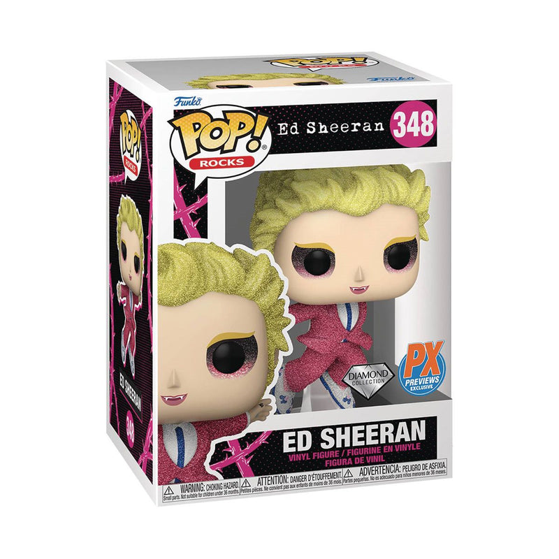 Funko Pop! Ed Sheeran Bad Habits Diamond Glitter PX Exclusive Vinyl Figure