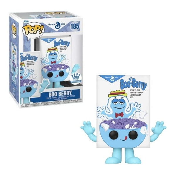 Funko Pop! General Mills BooBerry: Boo-Berry Cereal Box (Funko Shop) Vinyl Figure