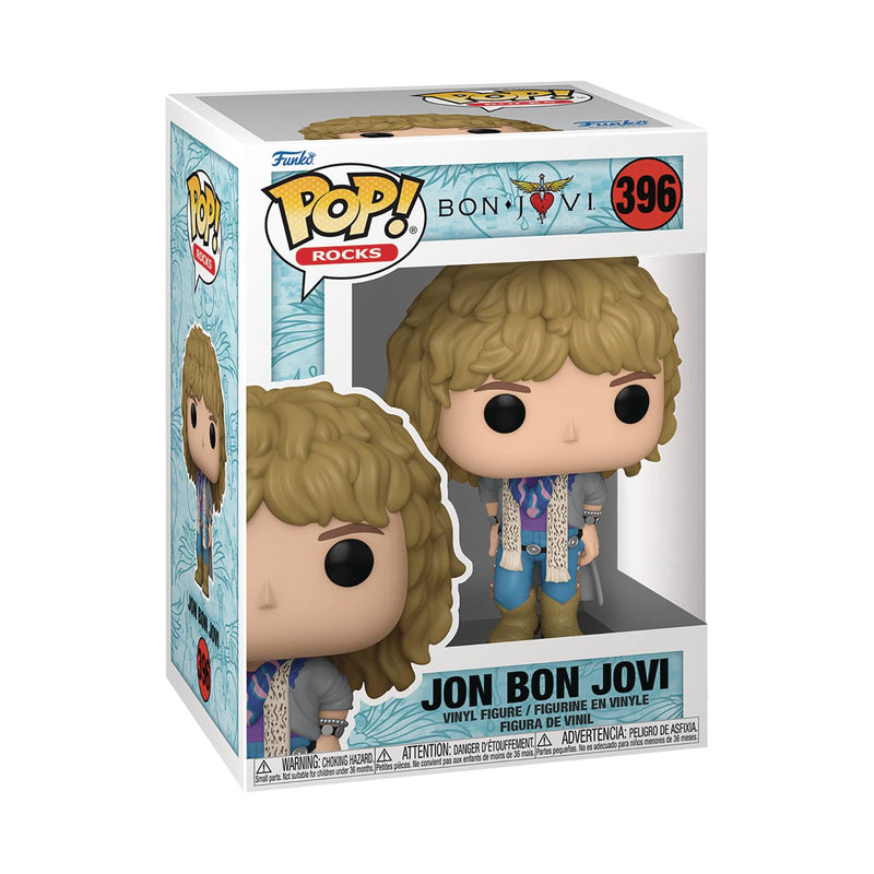 Funko Pop! Rocks Bon Jovi: Jon Bon Jovi 1980s Vinyl Figure