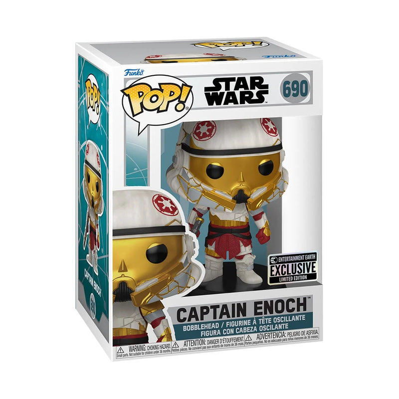 Funko POP! Star Wars Ahsoka: Captain Enoch Entertainment Earth Exclusive Vinyl Figure