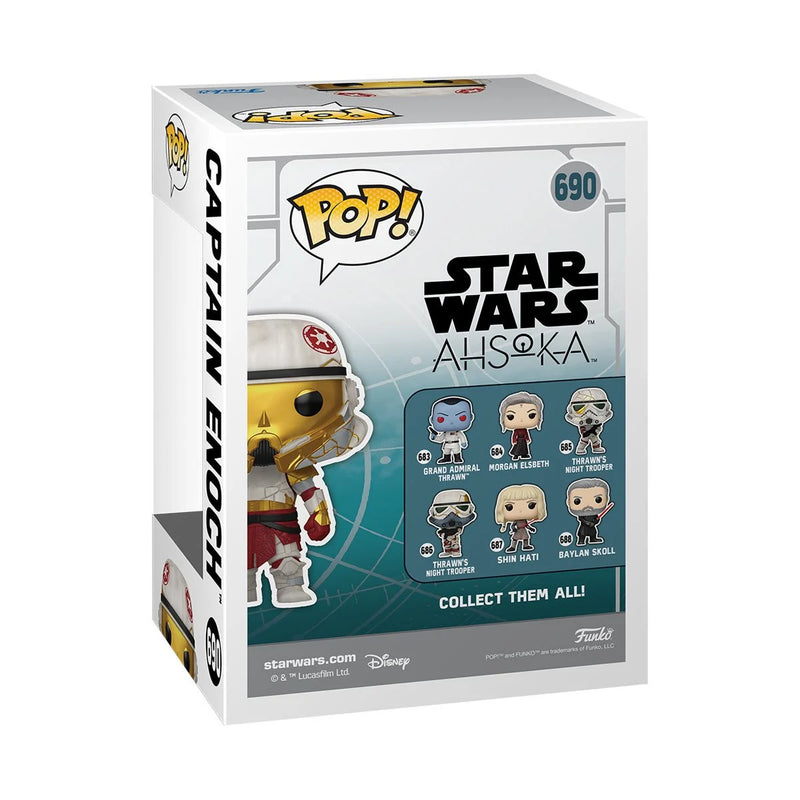 Funko POP! Star Wars Ahsoka: Captain Enoch Entertainment Earth Exclusive Vinyl Figure