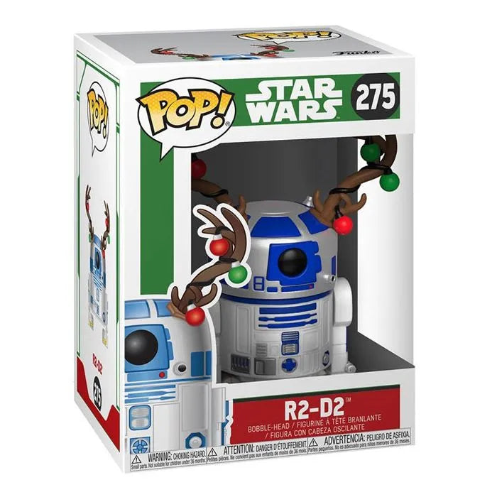 Funko Pop! Star Wars Holiday: R2-D2 with Antlers Vinyl Figure