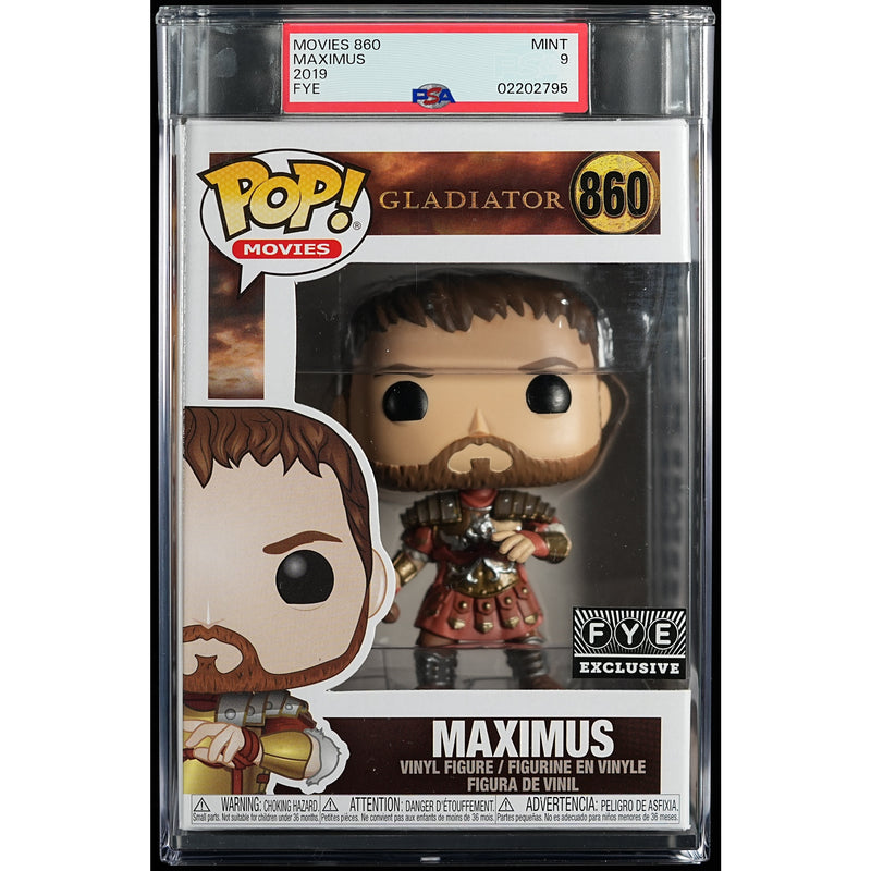 Funko Pop! Gladiator: Maximus PSA Graded Vinyl Figure