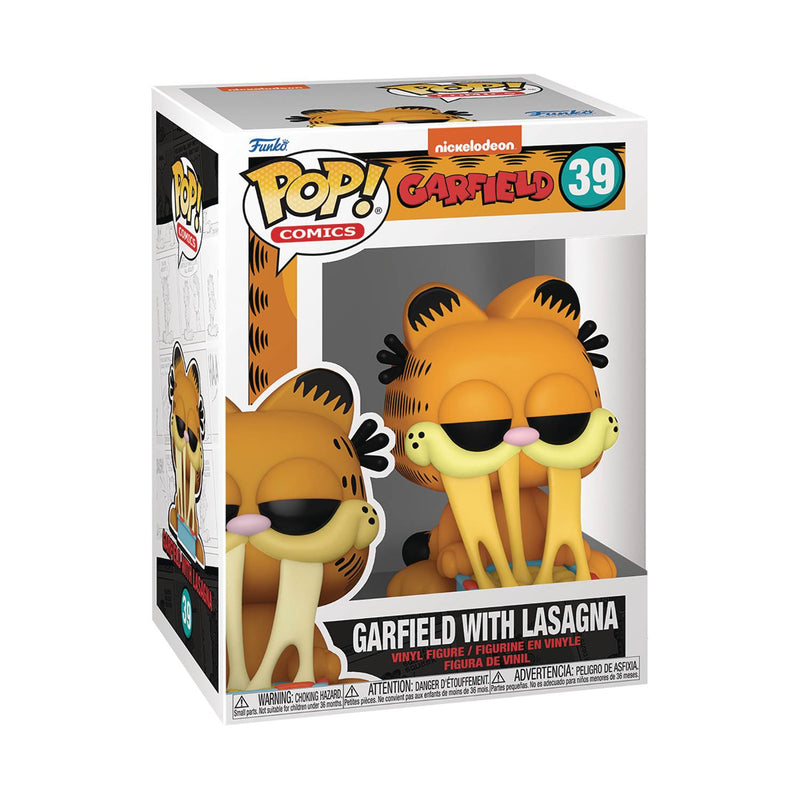 Funko Pop! Comics: Garfield with Lasagna Vinyl Figure