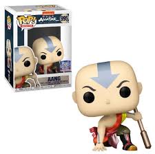 Funko Pop! Avatar The Last Airbender: Aang Metallic (Funko Hollywood) Vinyl Figure