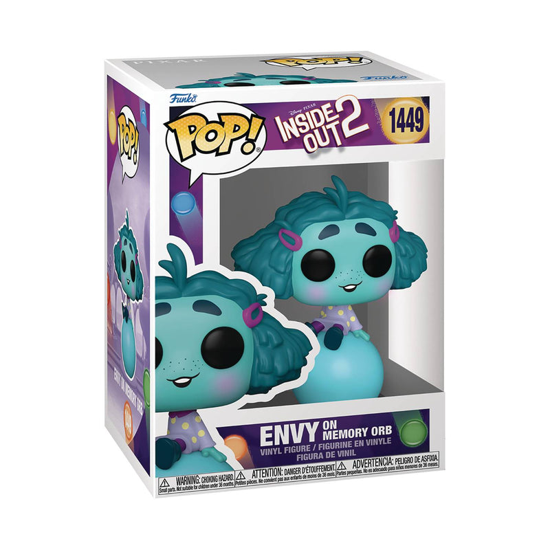 Funko Pop! Disney Inside Out 2: Envy Vinyl Figure