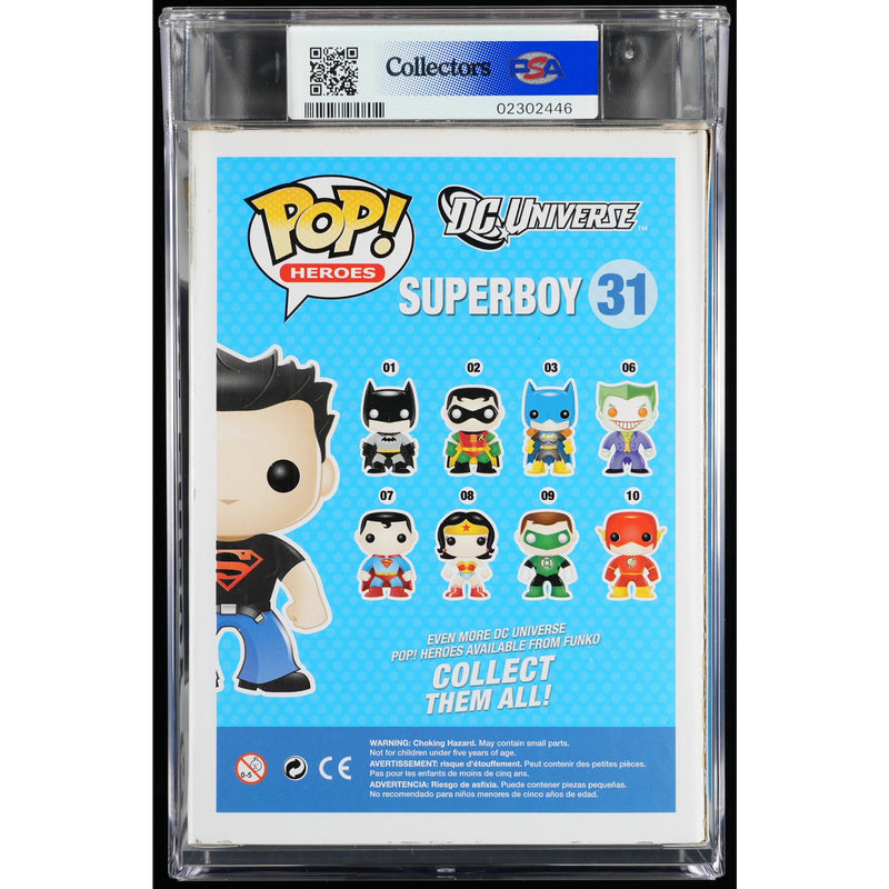 Funko Pop! DC Universe: Superboy PSA Graded Vinyl Figure