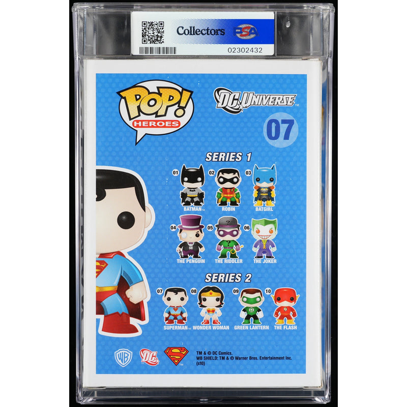 Funko Pop! DC Universe: Superman PSA Graded Vinyl Figure