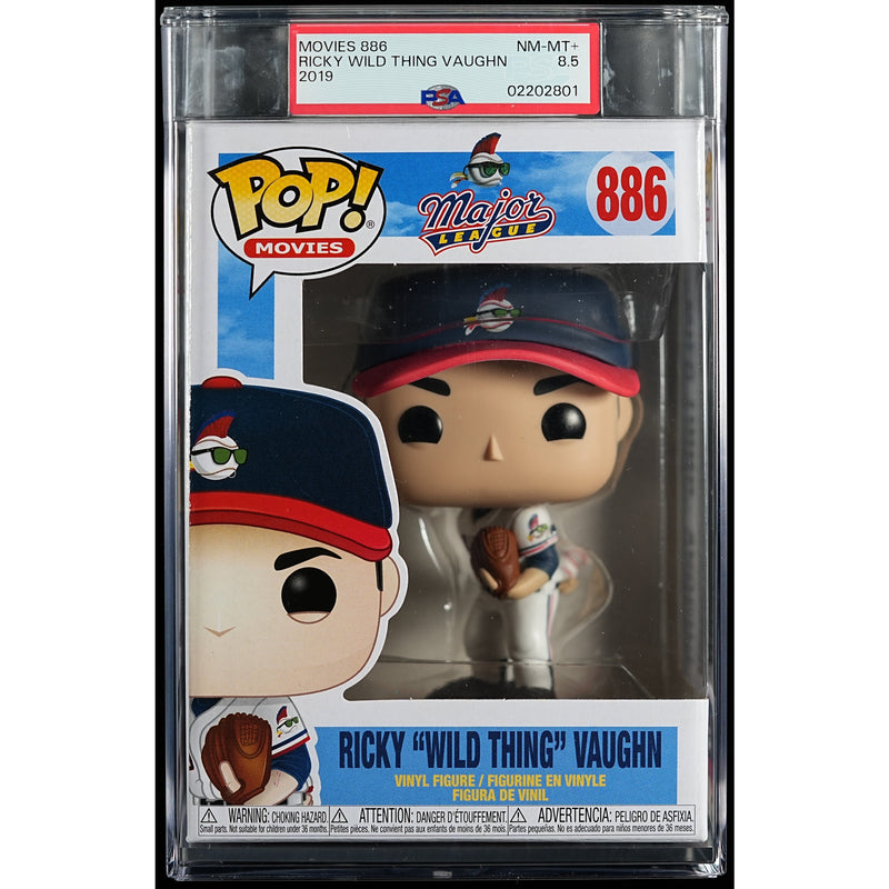 Funko Pop! Major League: Ricky Wild Thing Vaughn PSA Graded Vinyl Figure