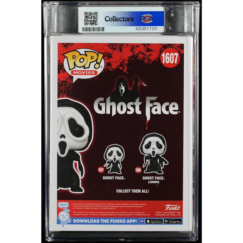 Funko Pop! Scream: Ghost Face PSA Graded Vinyl Figure