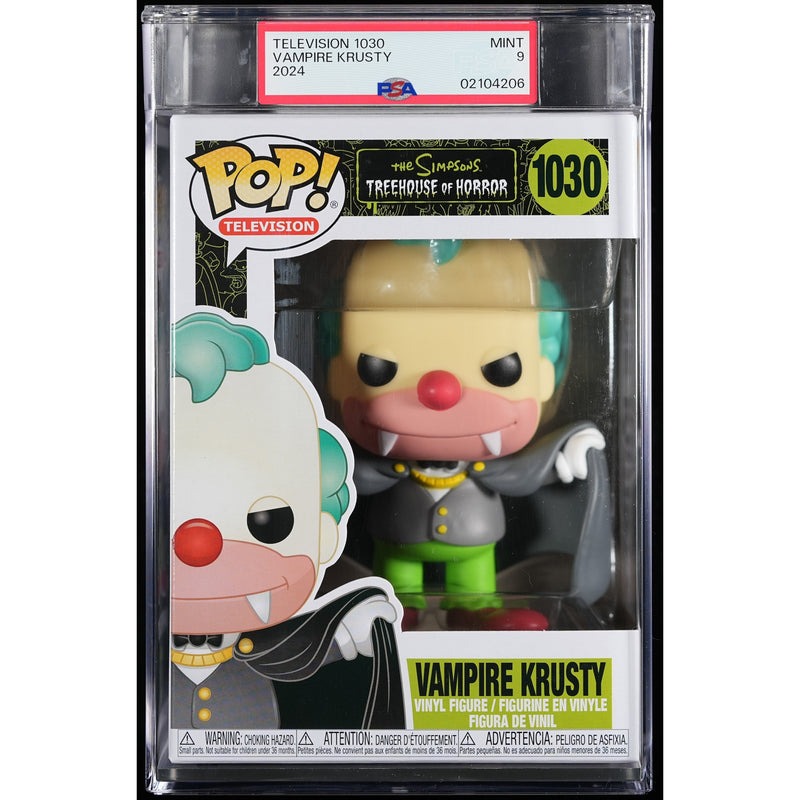 Funko Pop! The Simpsons: Vampire Krusty PSA Graded Vinyl Figure