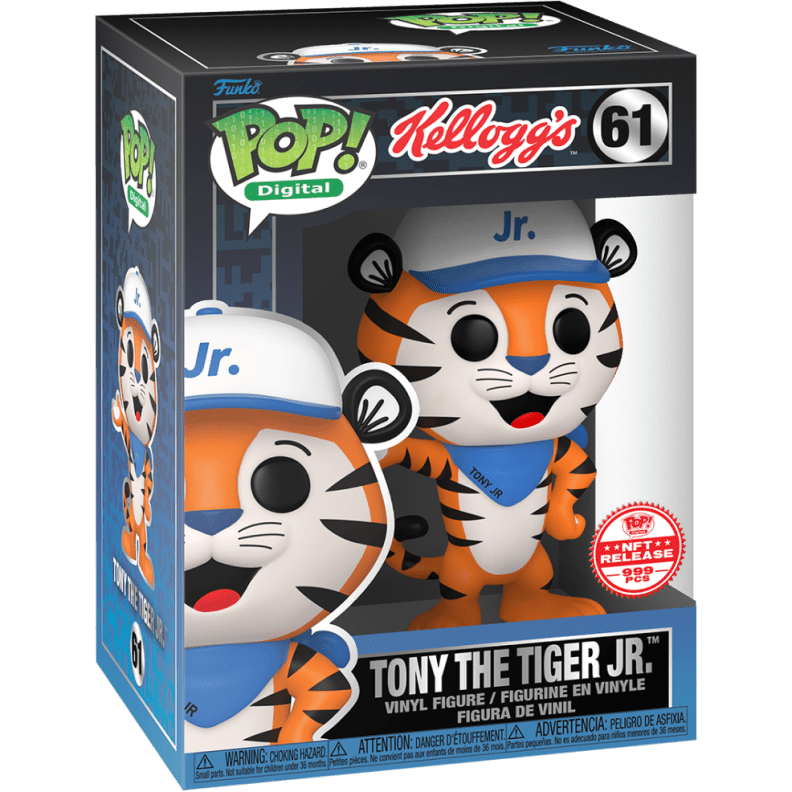 Funko Pop! Digital Kellogg's: Tony the Tiger Jr.