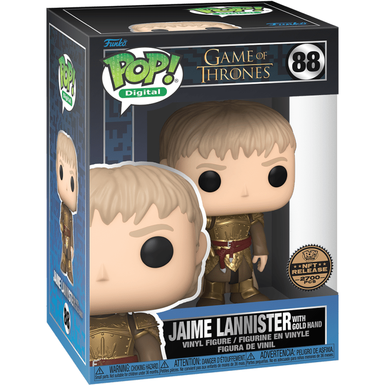 Funko Pop! Digital Game of Thrones: Jaime Lannister with Gold Hand